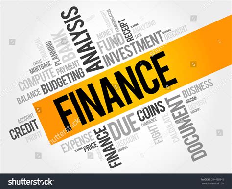 Finance Word Cloud Example 的图像结果