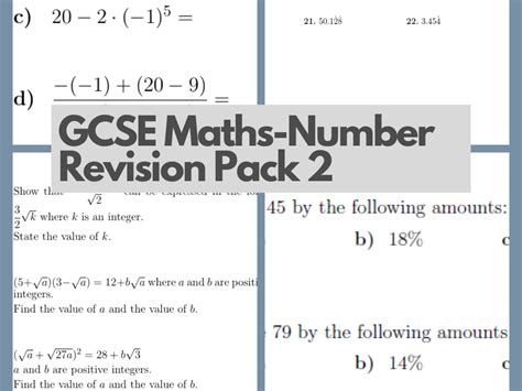 GCSE Math Numbers 的图像结果