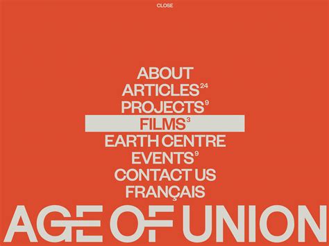 Age of Union - Awwwards SOTD