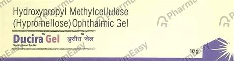 Buy Ducira Tube Of 10gm Ophthalmic Gel Online at Flat 15% OFF | PharmEasy
