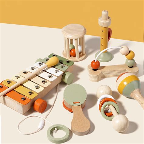 Image result for Wooden Musical Instruments Toy