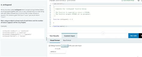 Image result for Write a Function Called Strexpand JavaScript
