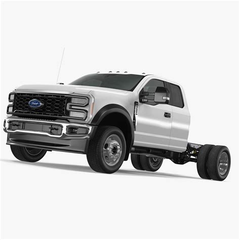 3D model Super Duty F550 2023 Ford Long Cab Rigged for Cinema 4D | 3D ...