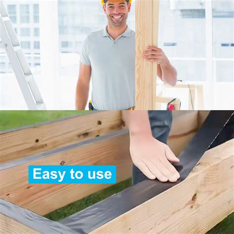 Buy XKFLAUHM 3 Pack Deck Joist Tape for Decking, 1 5/8 X 50' Butyl ...