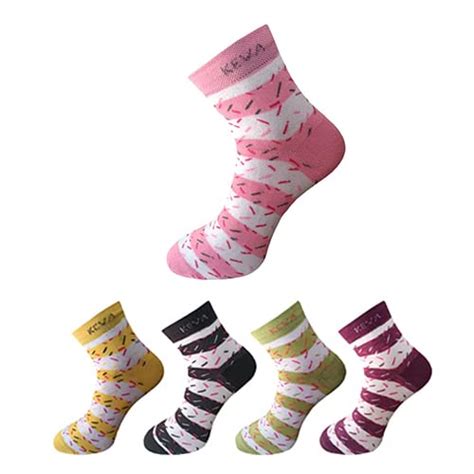 Buy Keva Women's Cotton High Ankle Socks (Multicolour, Free Size) at ...