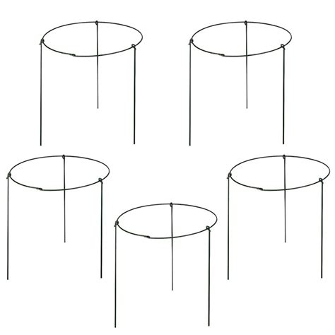 ecofynd 15 inches Metal Plant Stakes, Single Shape Stem Flower Plant ...