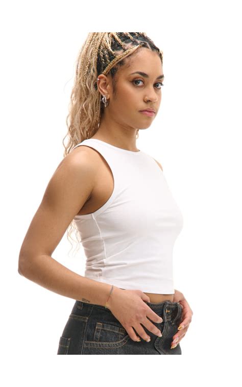 Майка Колір білий - CROPP - 690CU-00X