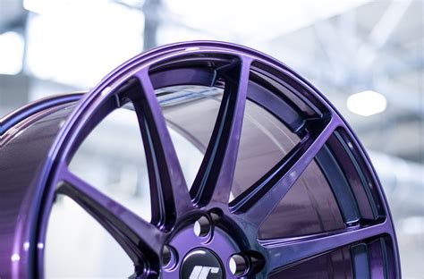 Midnight Purple Color Rims