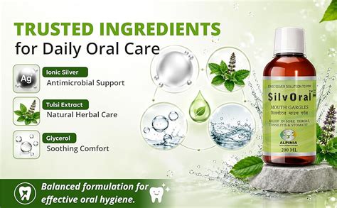 Buy SilvOral™ Mouth Gargles, Ionic Silver Solution 70 PPM, Relief in ...