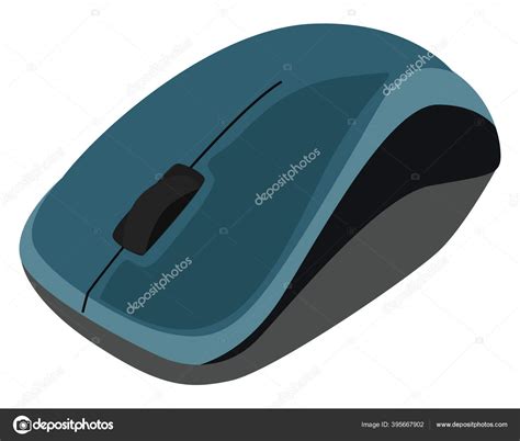 Blue Computer Mouse Vector 的图像结果