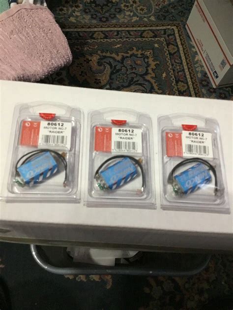 VINTAGE 3 PIECE GROUP NINCO NC-7 RAIDER MOTOR / #80612 / 1/32 / 14.8V ...