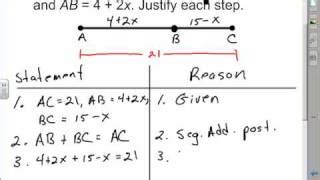 Segment Addition Postulate Proof 的图像结果