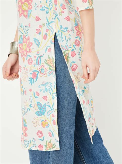 Buy Women Floral Printed Straight Kurta Online at just Rs. 499.0 ...