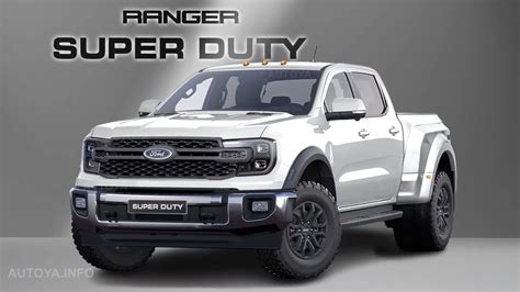 2026 Ford Ranger Super Duty Gets Imagined Coming to America to Beat All Mid-Size Trucks ...