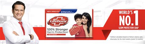 Buy Lifebuoy with vitamins 100% stronger GERM protection bathing soap ...