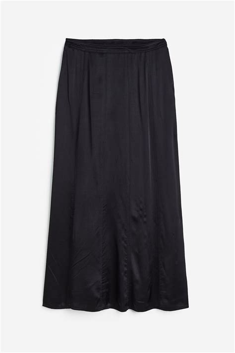 Maxi skirt - Black - Ladies | H&M IN