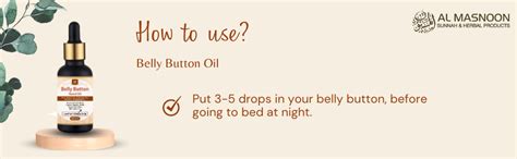 AL MASNOON Belly Button Oil/Nabhi Oil/with Coconut, Sarsu & Olive Oil ...