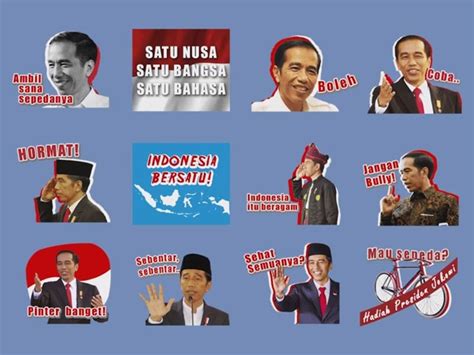Kompetisi Sticker LINE Jokowi Rayakan Sumpah Pemuda