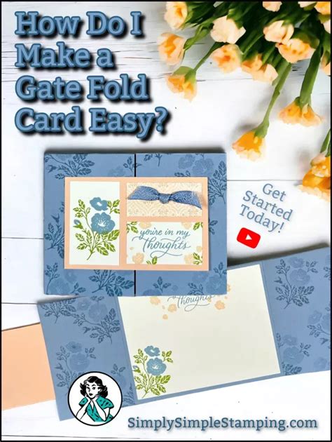 Image result for Gate Fold Card Tutorial