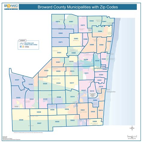 Map Of Broward County Florida Cities