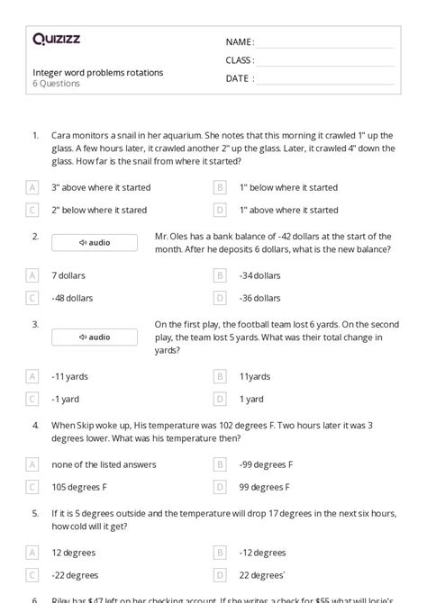 50+ Rotations worksheets for 6th Class on Quizizz | Free & Printable