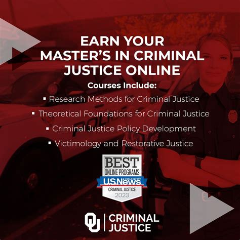 OU Online - Criminal Justice on LinkedIn: MS in Criminal Justice | The University of Oklahoma