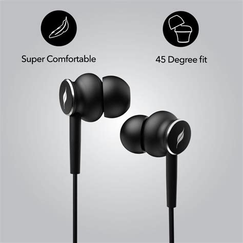 Buy in ear Wired Earphones - Best Wired Earphones in India by Leaf