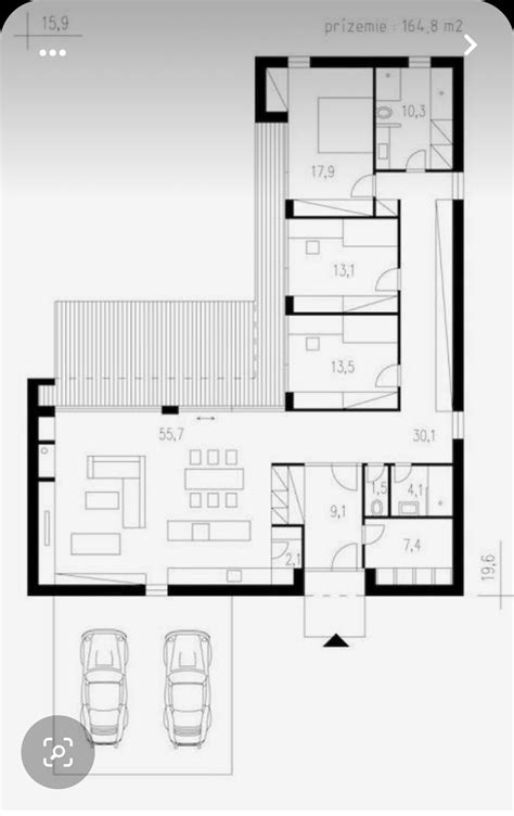 L Shaped Ranch Style House Plans With Open Floor Plan