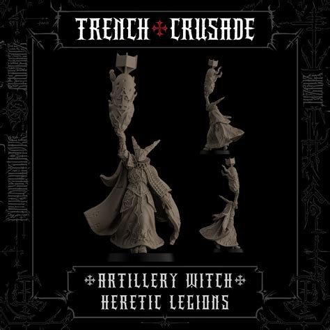 Trench Crusade - Artillery Witch - Heretic Legion - Factory Fortress ...