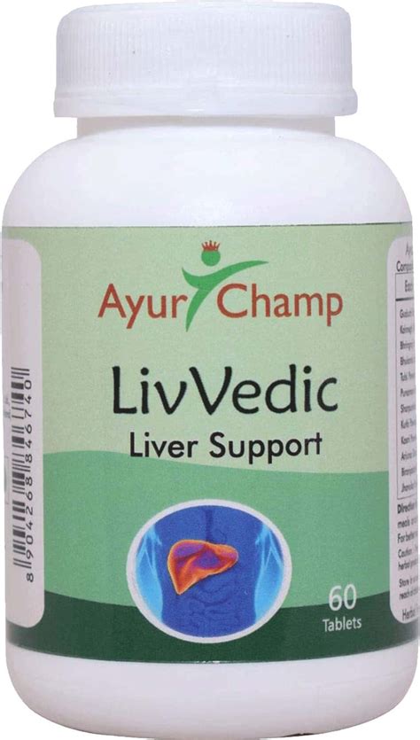 Buy VED TATTVA LIV VEDIC - 60 TABLETS - NATURAL SUPPLEMENT FOR LIVER ...