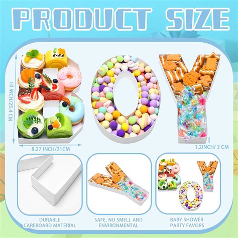 Mooliwe Charcuterie Letters Baby Shower Cardboard Number India | Ubuy