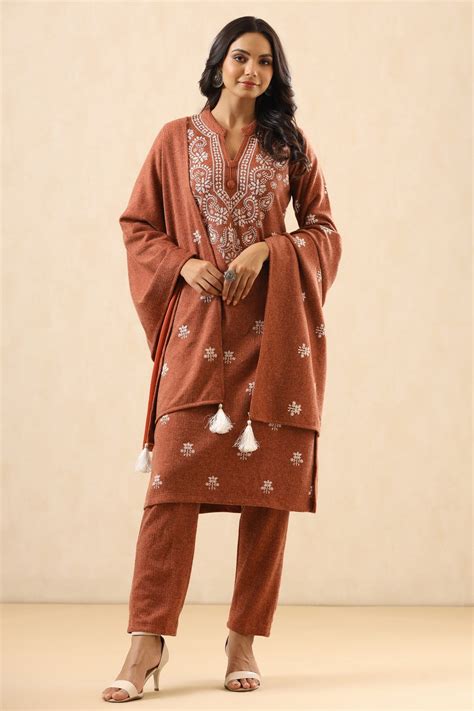 Vicuna Woollen Kurta Set of 3 – Mayori Conscious Clothing