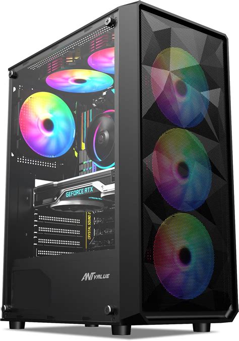 Amazon.in: Buy Ant Esports Elite 1200 ATX Computer Case/Gaming Cabinet ...