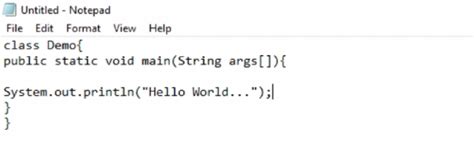 Java First Program 的图像结果
