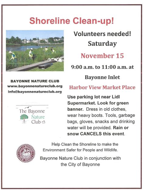 Shoreline Cleanup Bayonne Inlet Guard House, Bayonne Inlet Guard House ...