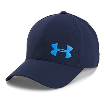 Buy Under Armour Men's Cap (190510634595_Midnight Navy and Mako Blue ...