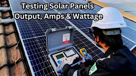 Testing Solar Panel Wattage Output 的图像结果