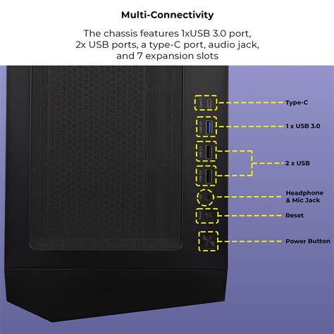 Buy Shop Zebronics Nebula A Mid Tower Cabinet at Low Price & EMI ...