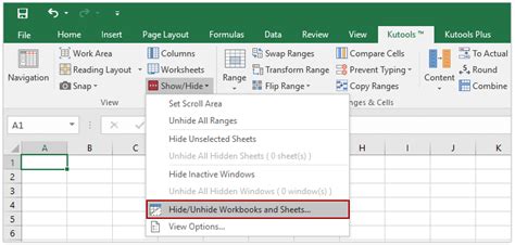 How to unhide all worksheets & sheets in Excel?