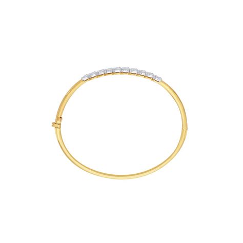 Buy Enigmatic Gold and Diamond Bracelet OBF23029 Online at ORRA.