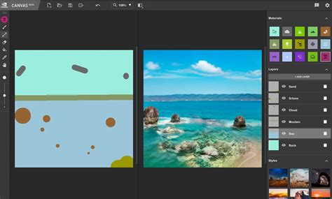 NVIDIA Canvas - Скачать бесплатно. Искусственный интеллект