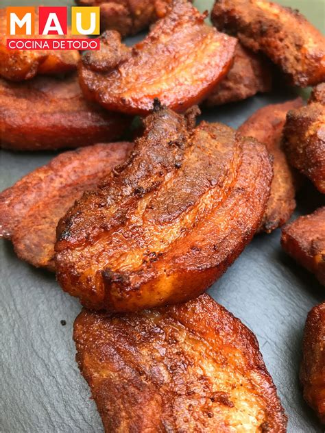 Mau Cocina de Todo: Chicharrón de Cerdo (Prensado)