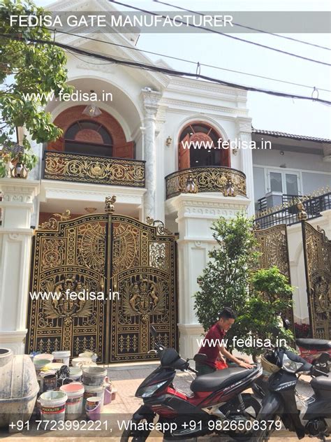 Gate Wall Design Angle Bar Fence And Gate Design Industrial Sliding ...