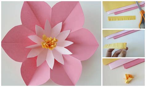 Image result for How to Make Flower Using Paper