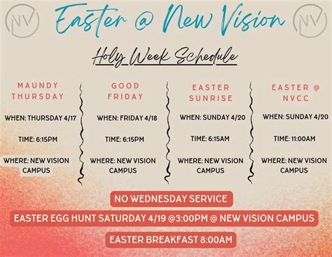 Easter @ New Vision Community Church, 9016 Cemetery Rd., Bowling Green ...