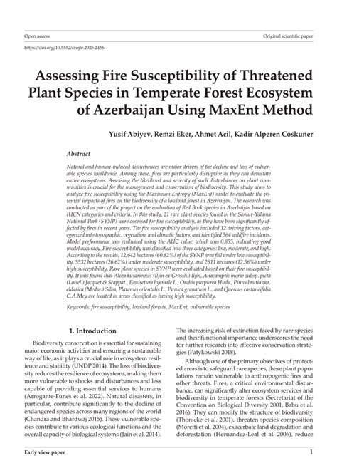 Image result for Modeling Forest Fire Using Maxent