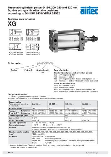 standard cylinder - AIRTEC Pneumatic - PDF Catalogs | Technical ...