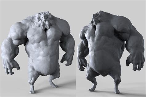ArtStation - The Beast-The Crazy One