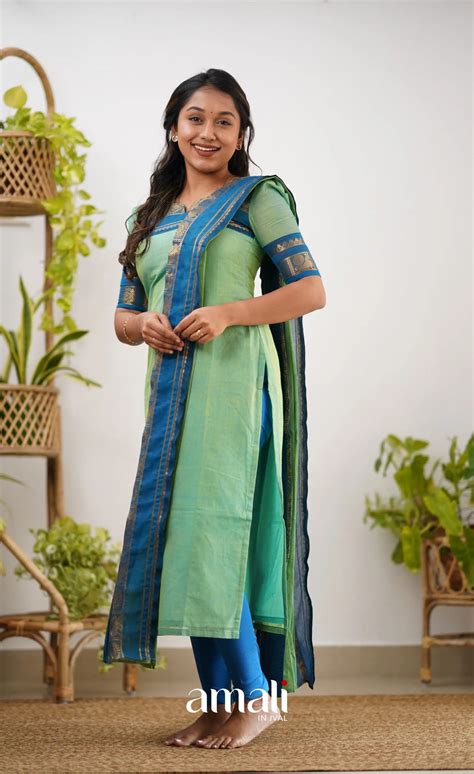 Buy Meera Salwar Suits | Chettinad Cotton Salwar Online – Ivalinmabia