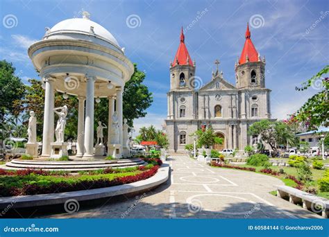 Molo Church In Iloilo City. Panay Island, Philippines Royalty-Free ...
